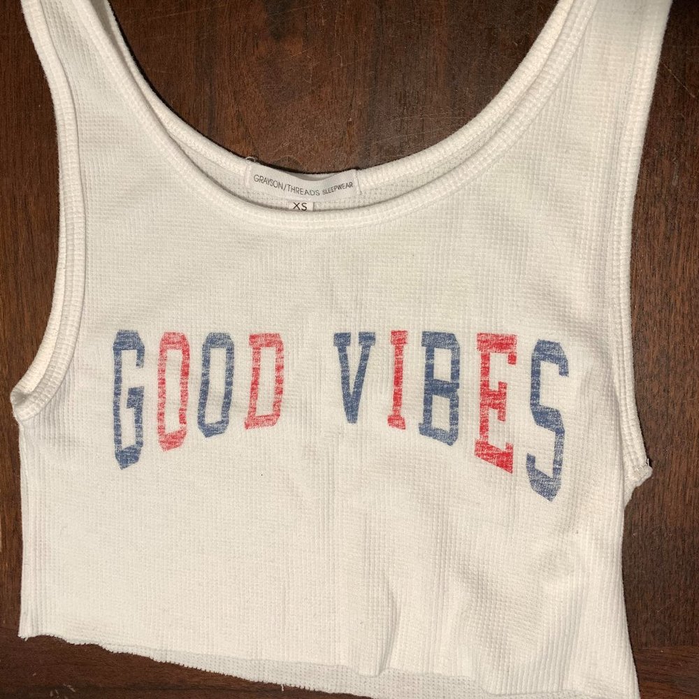 White Sleep Crop Top